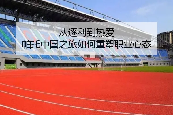 从逐利到热爱 帕托中国之旅如何重塑职业心态 - PGGames